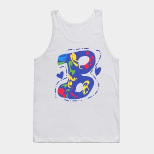 Letter B Tank Top